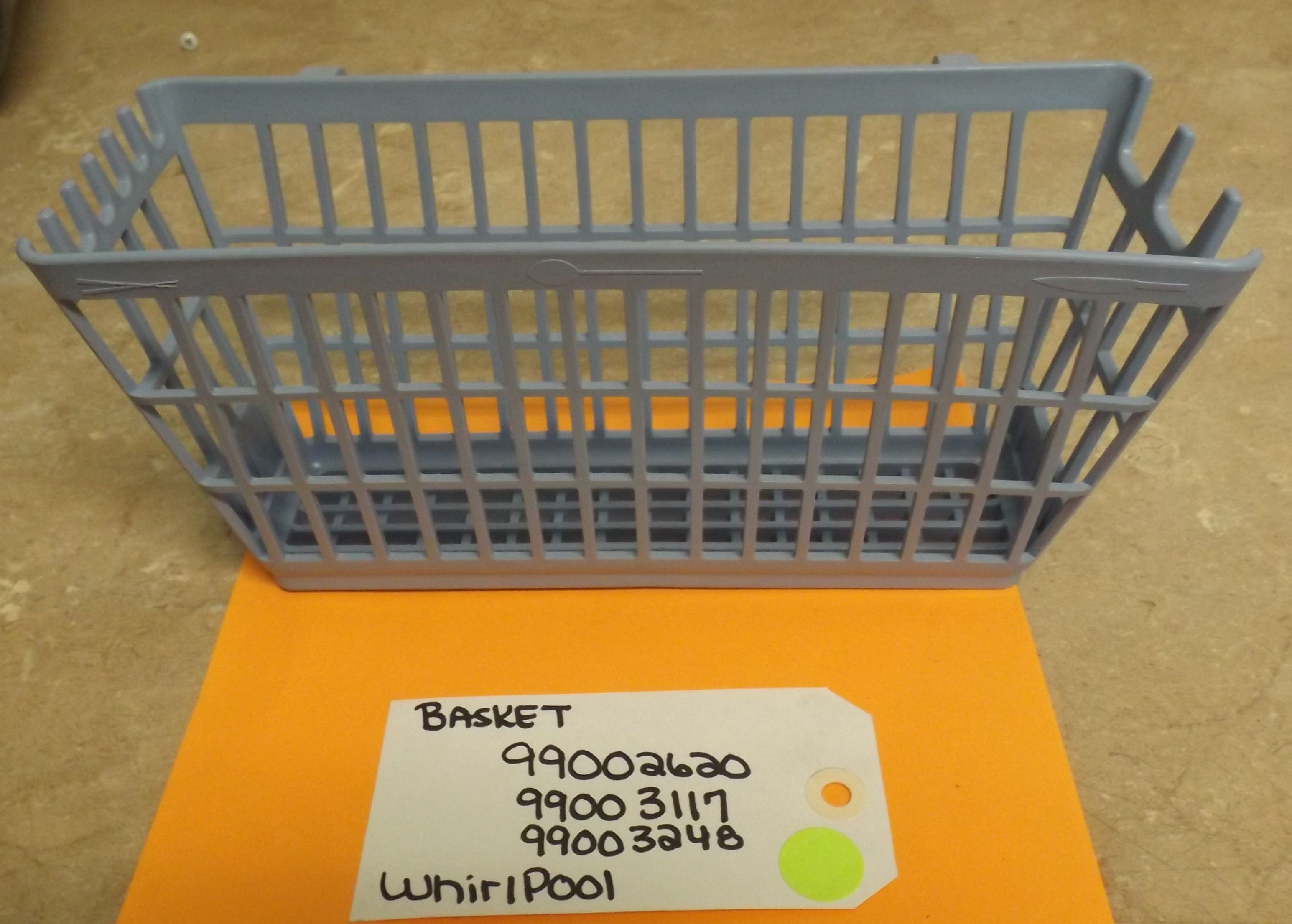 WHIRLPOOL DISHWASHER 99002620 99003117 99003248 BASKET (NEW) WHIRLPOOL DISHWASHER 99002620 99003117 99003248 BASKET (NEW)